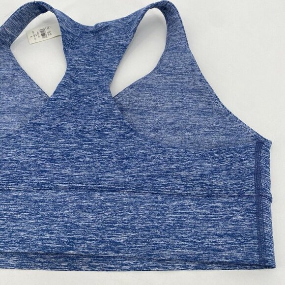 Aerie Sports Bra XL The Hugger Stretch Medium Support Blue Racerback OFFLINE - Picture 10 of 10